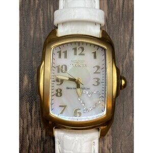 Invicta Special Edition Baby Lupah Watch Set Womens Heart Pearl Dial Model 0052